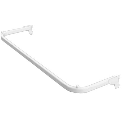 MW-2240A Вешало П-образное. L=900мм. Цвет: Белый матовый